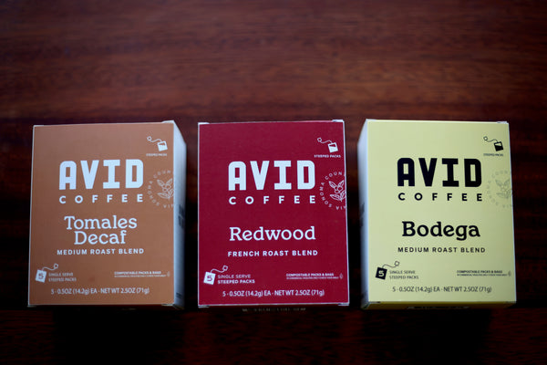Avid Coffee Steeped Pack of 5