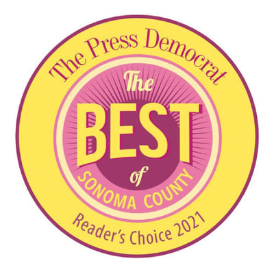 Best of 2021 Press Democrat badge