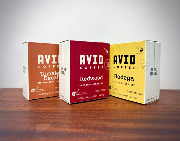 Avid Coffee Steeped Pack of 5
